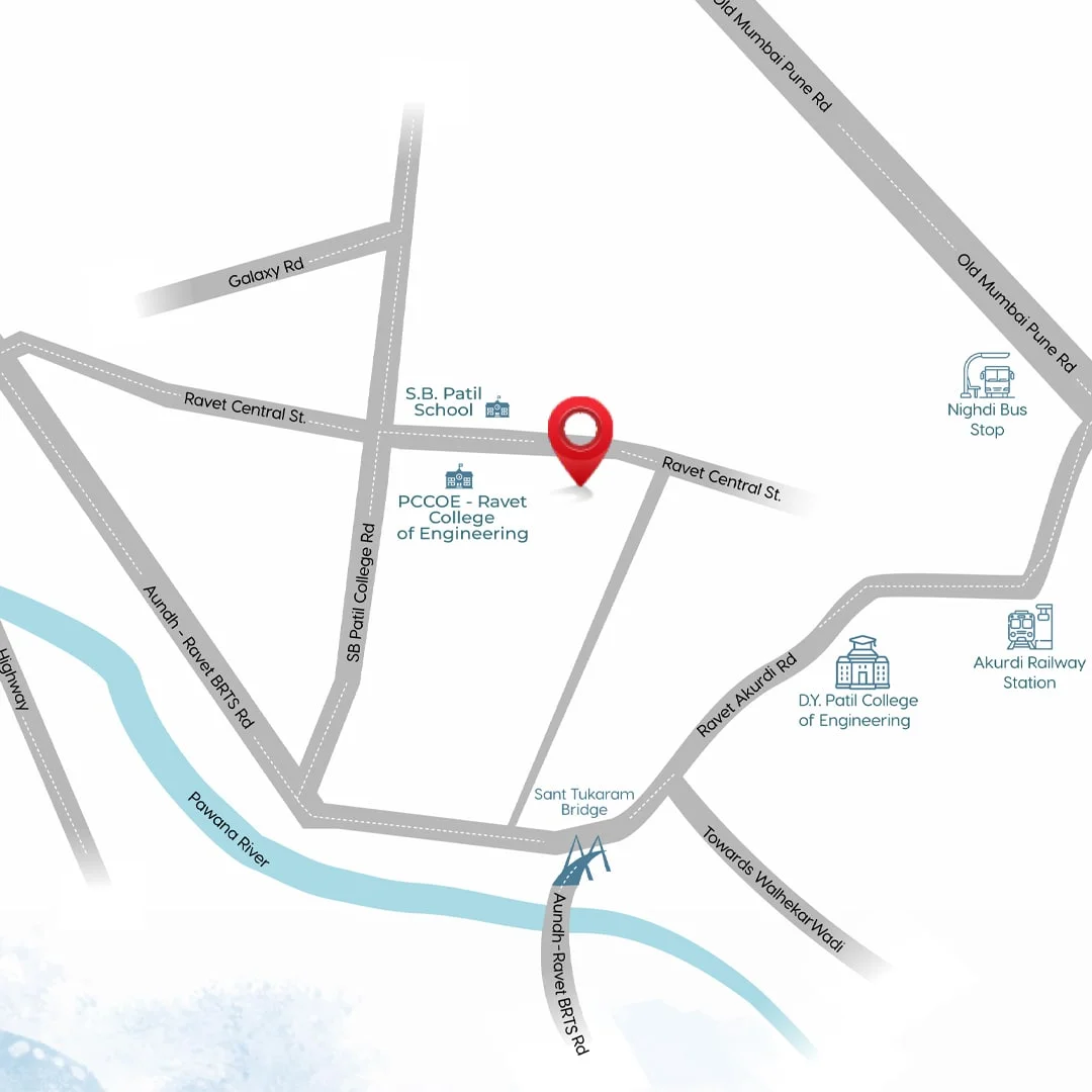 Navyam Ravet Map